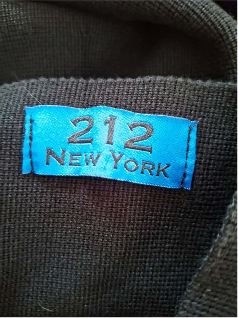 212 New York Black Skater very heavy wool blend mini Skirt Boardroom.chic sz 44